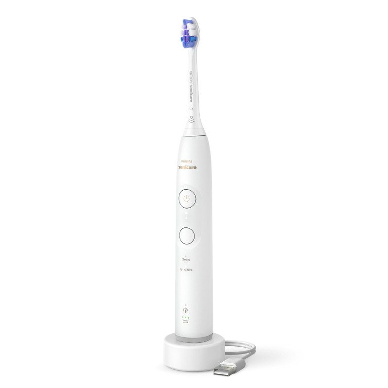 Philips Sonicare 6100 series HX7400 Elektrisk Tandbørste Hvid